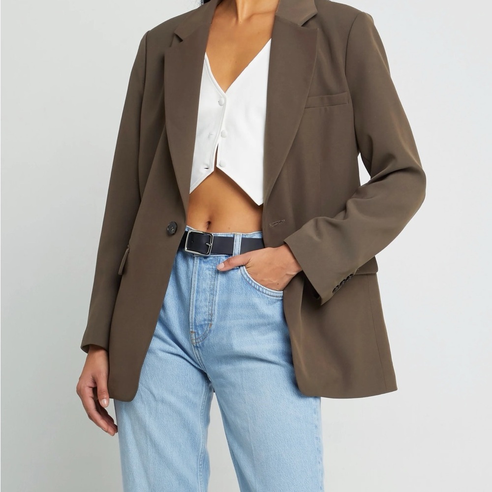 Few Moda Larsen Caara Oversized Blazer - Size M